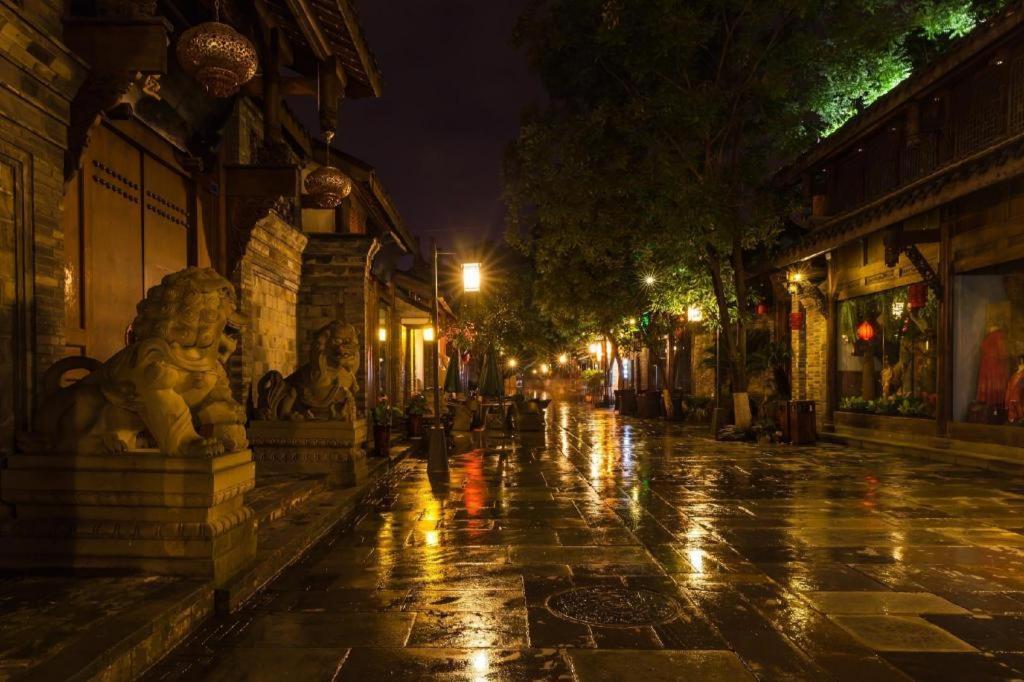 Mehood Hotel Chengdu Bagian luar foto